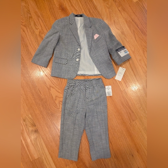 Nautica Gray Kids Formal Suit Set - Picture 1 of 7